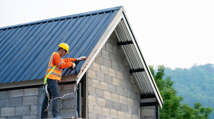Professional metal roof installation in Davy, WV